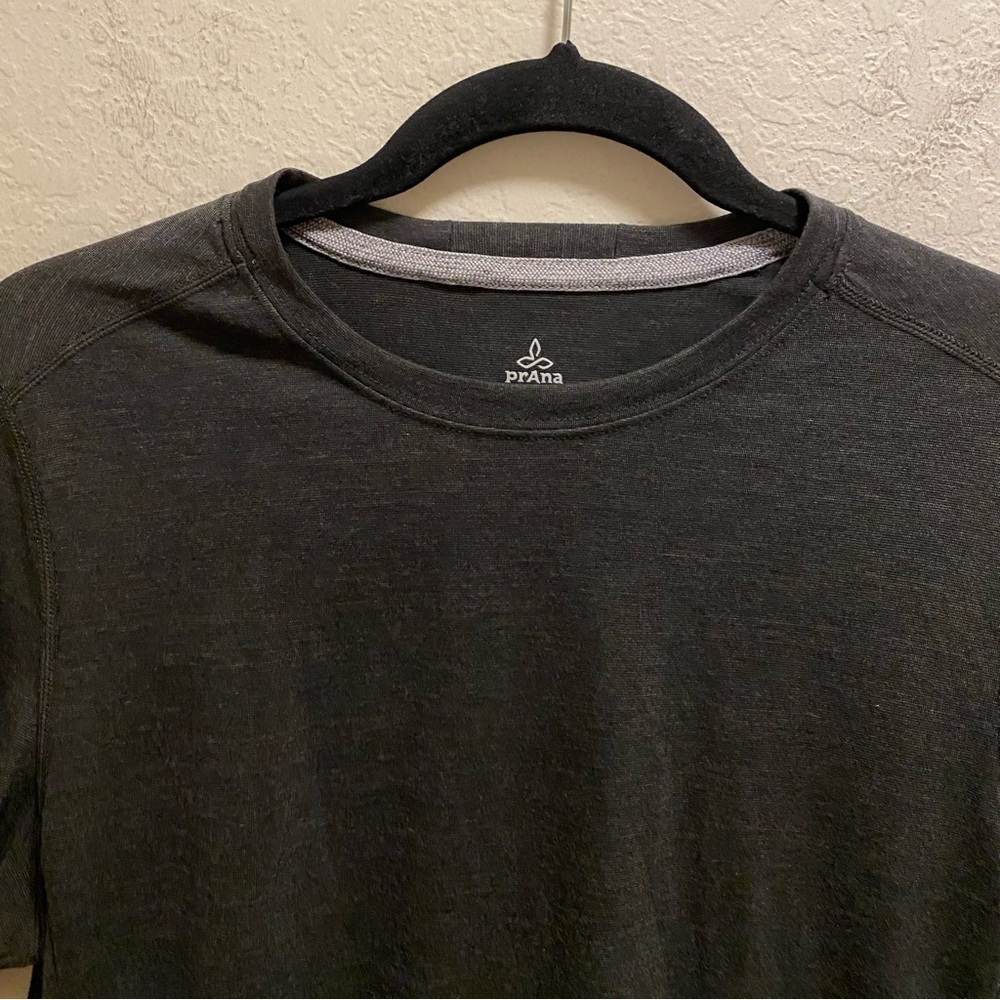 Prana Dark Grey Prospect Heights Crew Tee Size Xs View 3